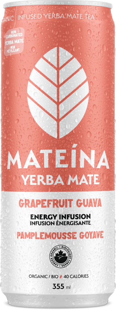 Mateina Organic Yerba Mate Can product shot