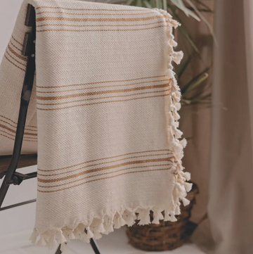100% Cotton Throw Blanket & Bedspreads by Moa