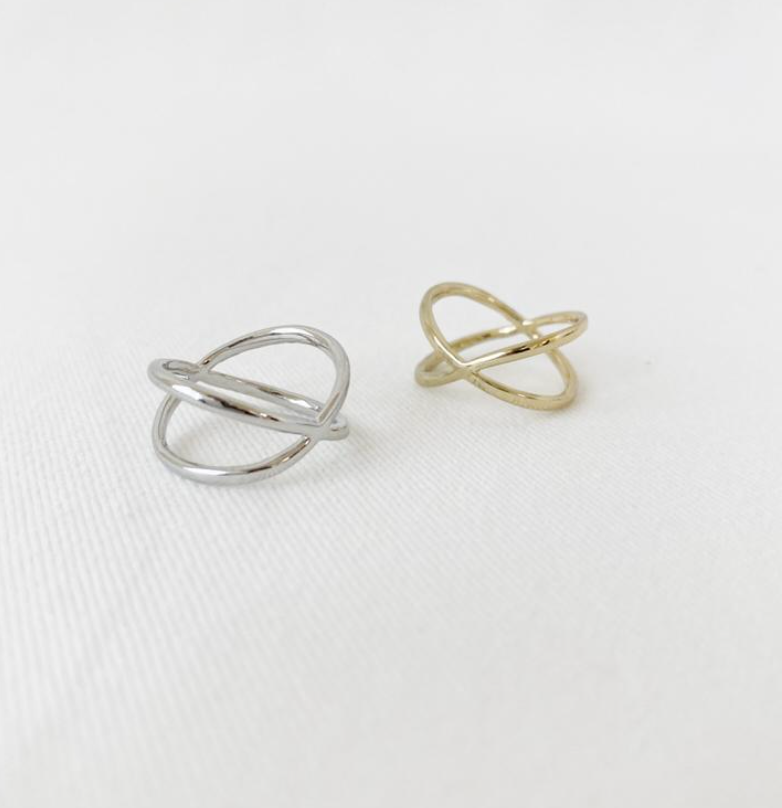 Caracol Silver Infinity Ring