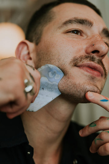 Agate Gua Sha Tool by Go Cirkulär