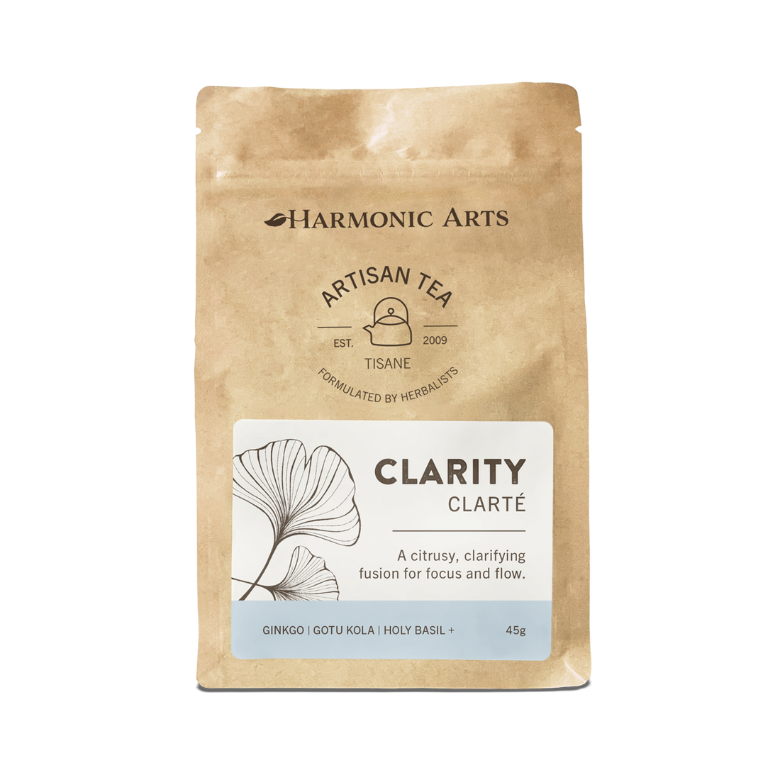 Harmonic Arts Clarity Artisan Tea