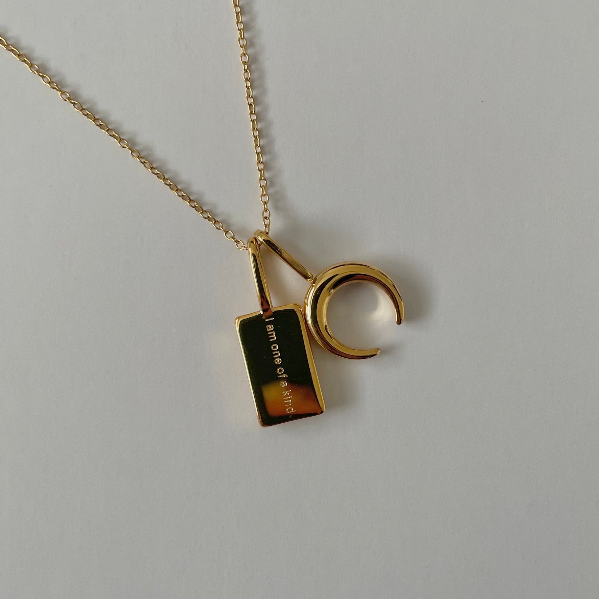 Namaste Jewelry 'I am one of a kind' Affirmation Necklace