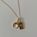 Namaste Jewelry Gold 'I am one of a kind' Affirmation Necklace