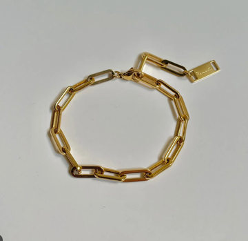 Namaste Jewelry Paperclip Bracelet