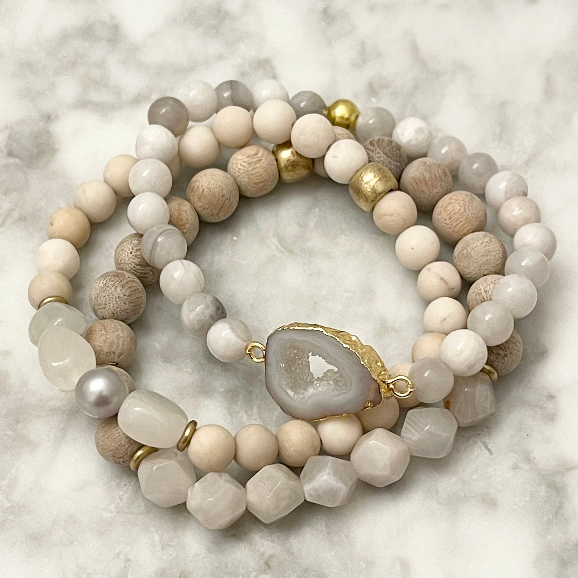 Sixteen Foxes Energy Mala Bracelet