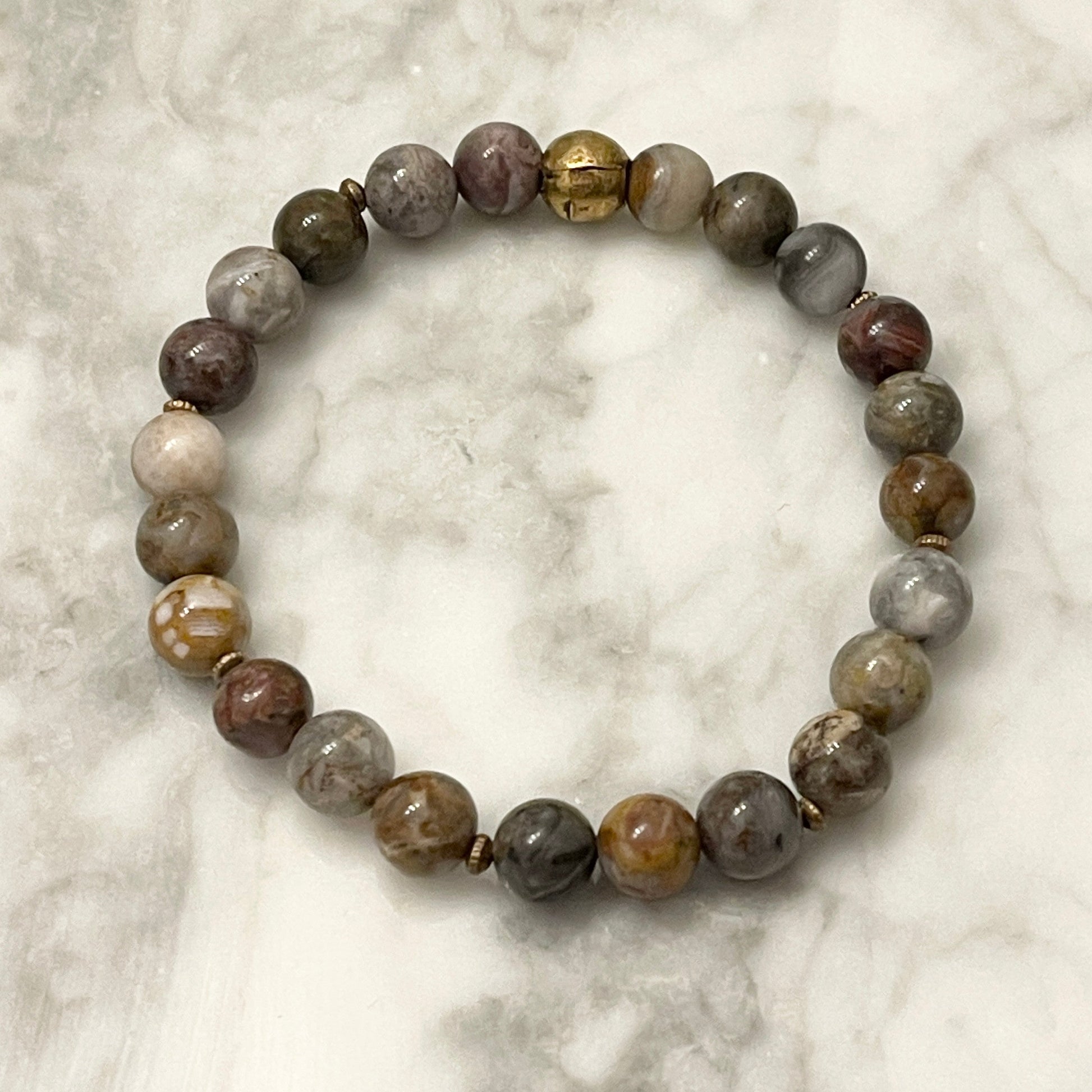 Sixteen Foxes Grounding Mala Bracelet