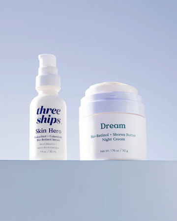 Three Ships Beauty 2-Step Night Routine for Mature Skin Types
