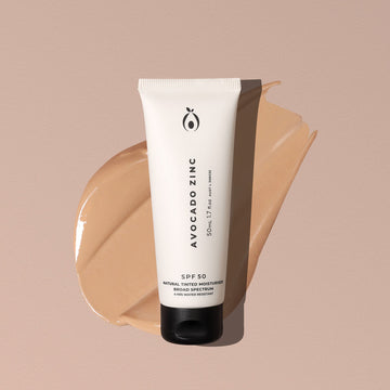 SPF 50 Natural Tinted Moisturiser - Light-Medium