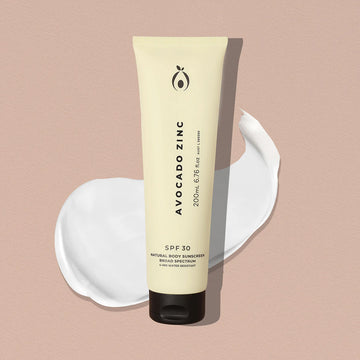 SPF 30 Natural Body Sunscreen by Avocado Zinc