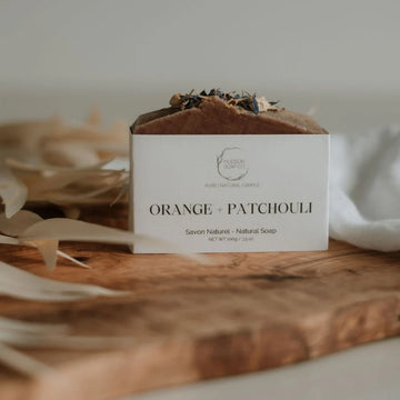 ORANGE + PATCHOULI | natural soap by Hudson Soap Co.