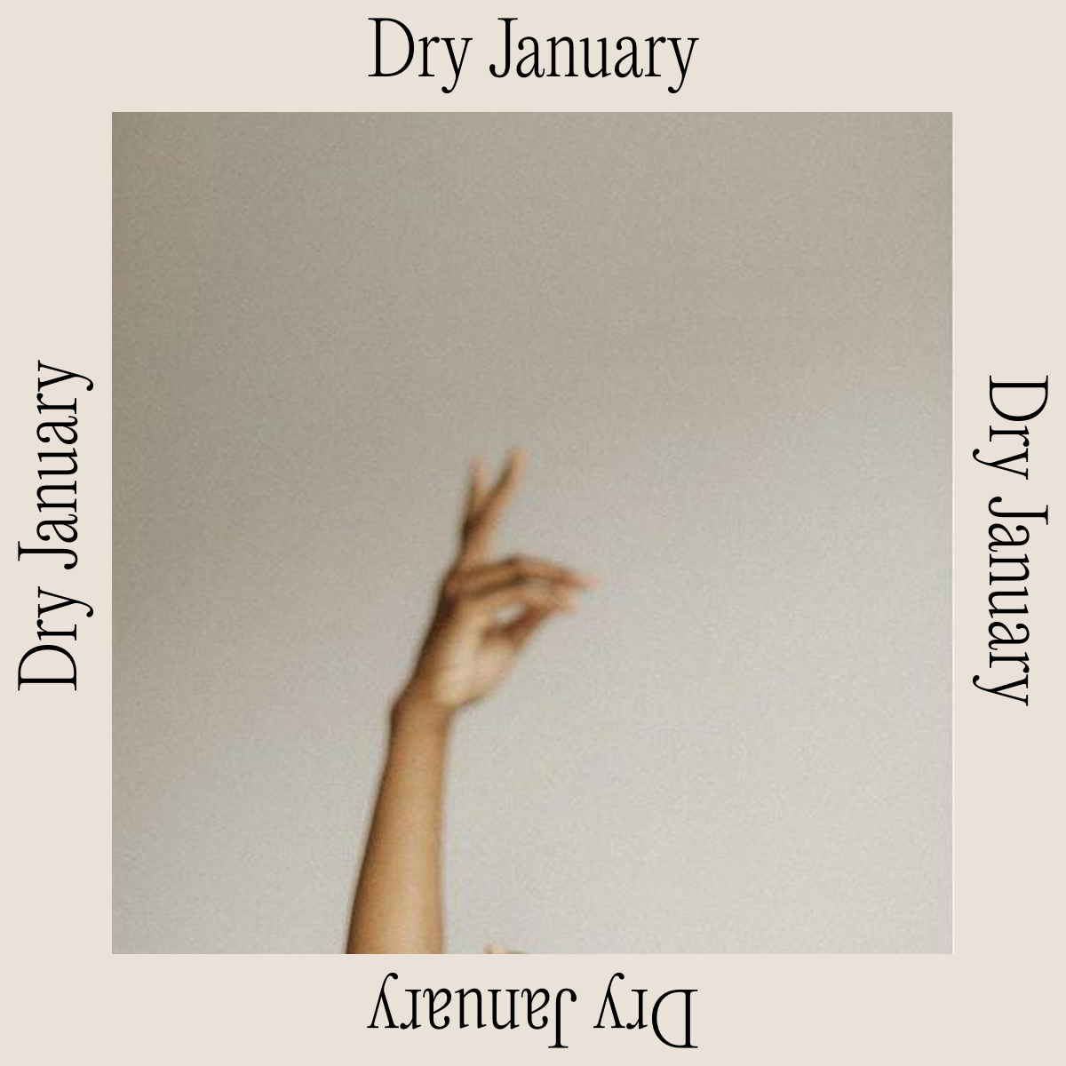 Dry January Banner