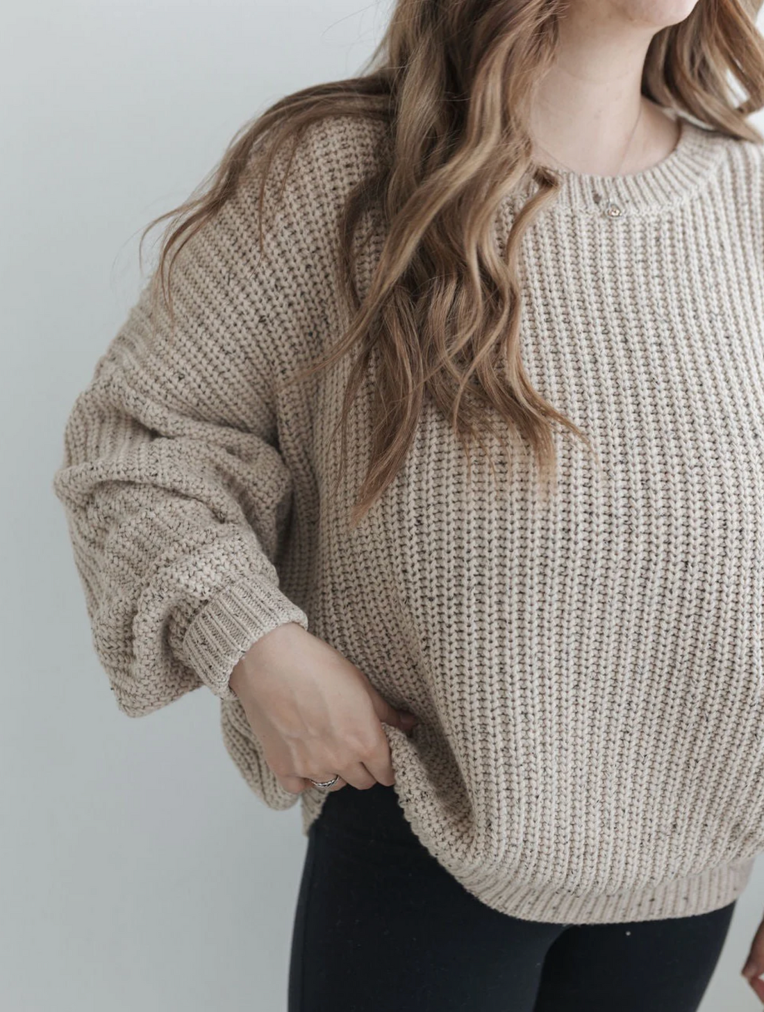 Adult Chunky Knit Sweater - Honey Sprinkles