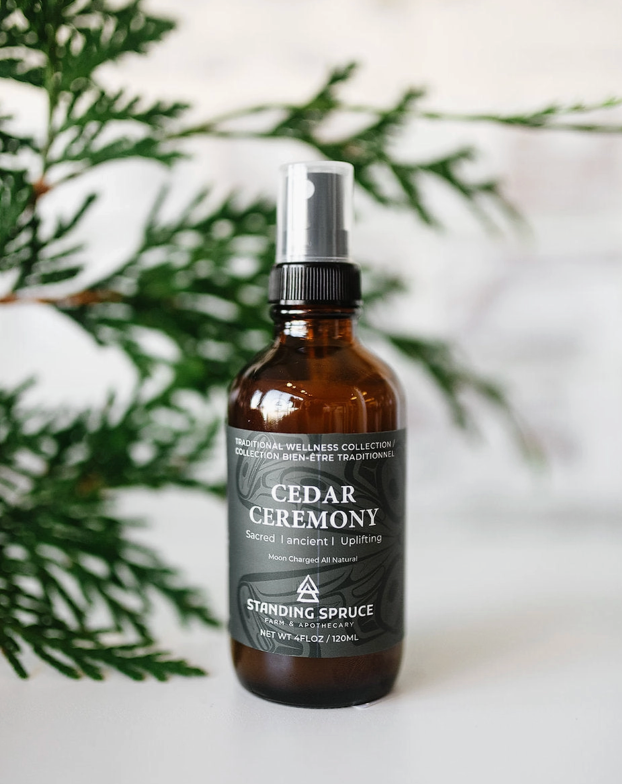 Cedar Ceremony Smudge Spray by Standing Spruce Farm + Apothecary