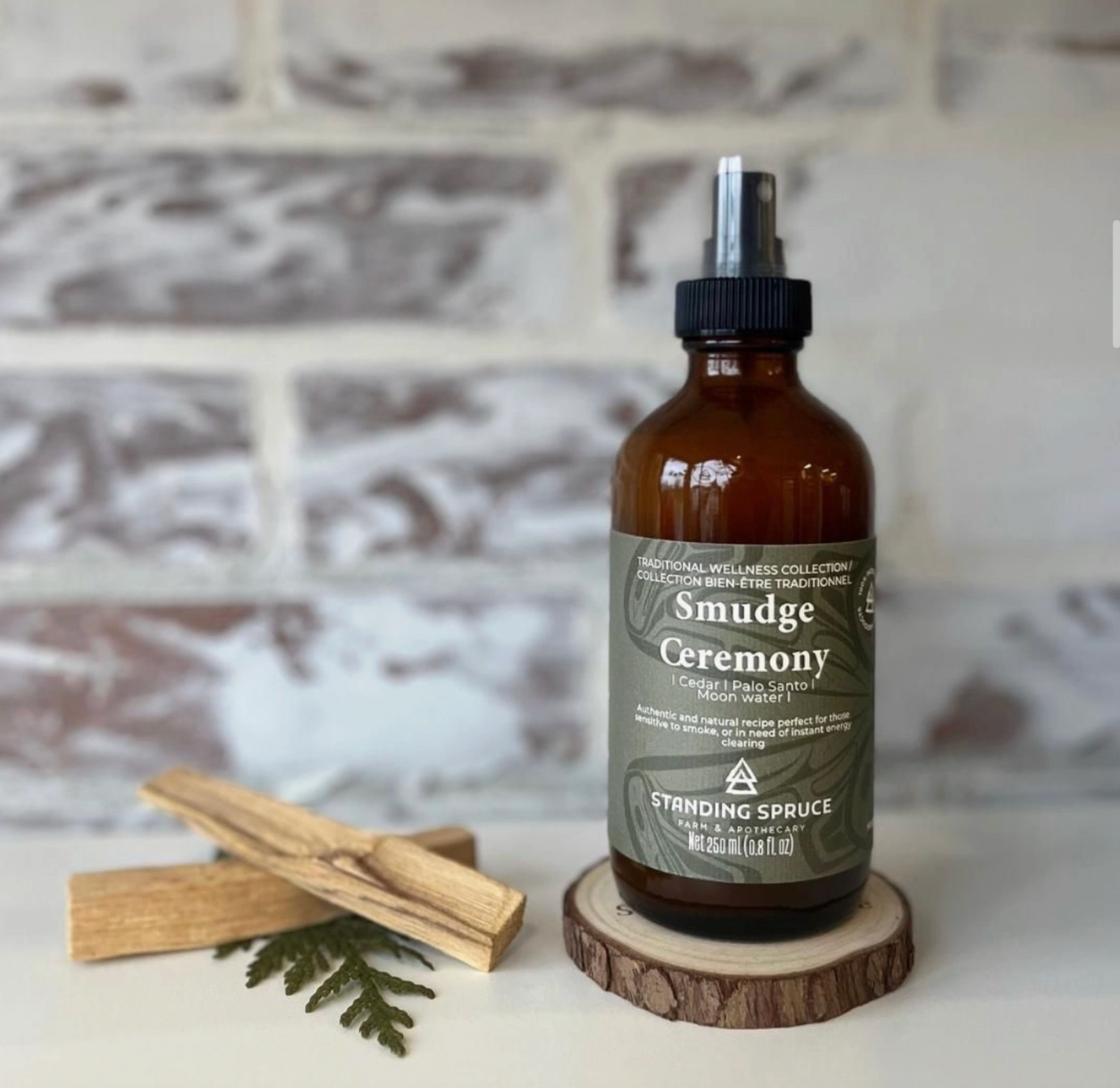 Smudge Ceremony Sacred Blessing Spray by Standing Spruce Farm + Apothecary