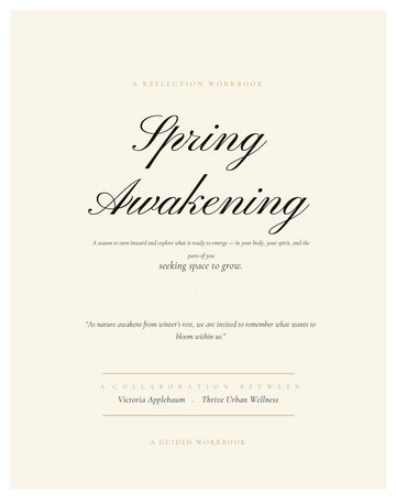 Spring Awakening Guided Workbook