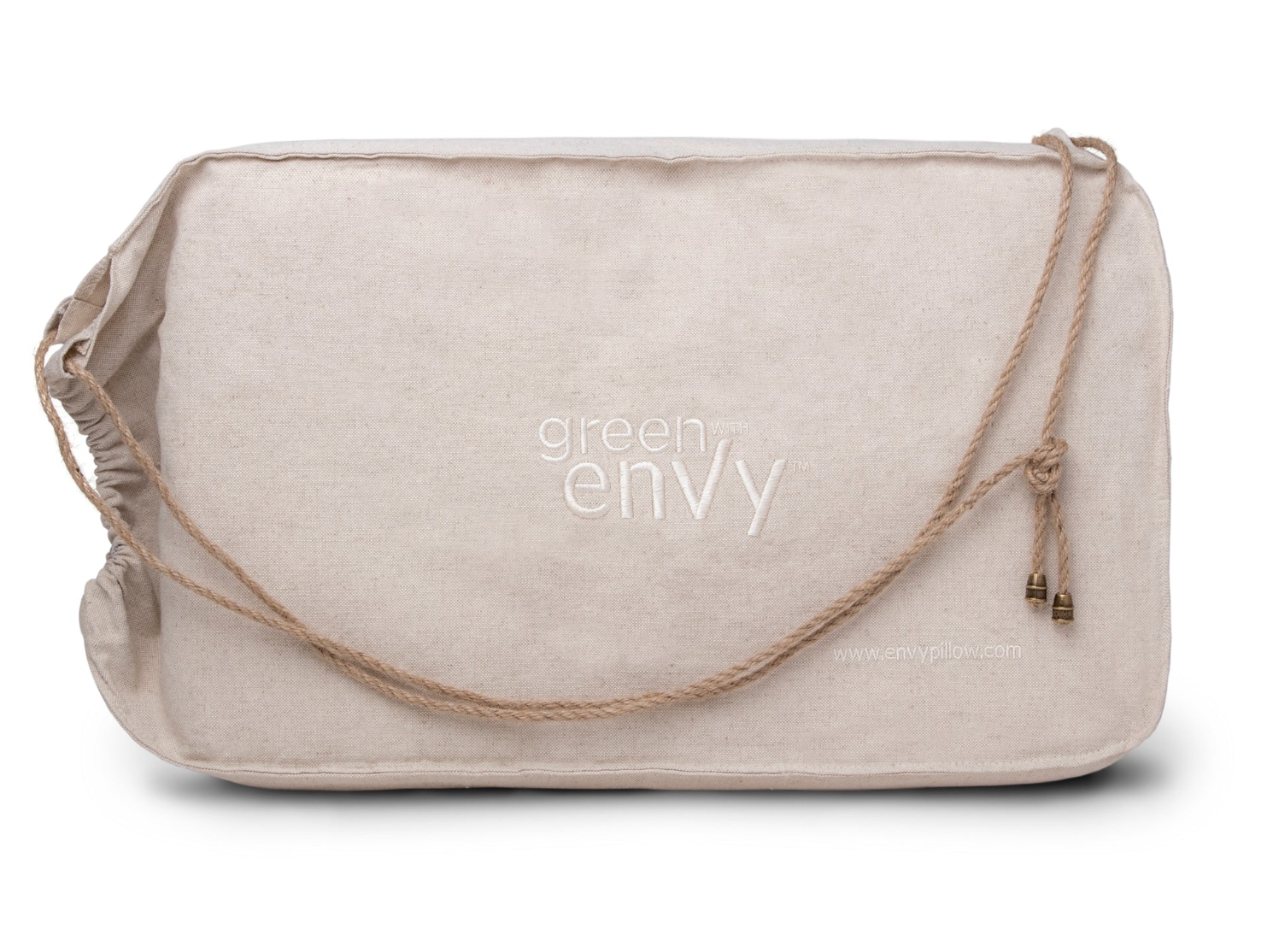 Envy Pillow GREEN with enVy®" 100% Natural Latex Pillow with COPPER-infused TENCE