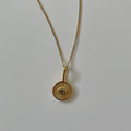 Namaste Jewelry Gold Evil Eye Necklace